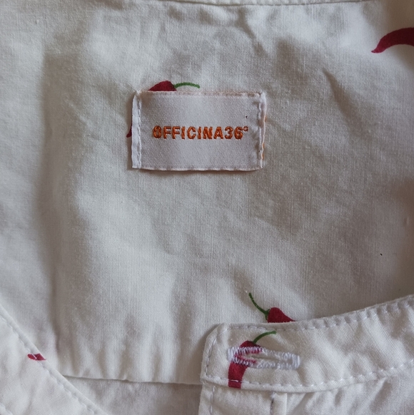 NWT Officina 36 Camicia 3734 Sailor Button Down Shirt Size XXL - Picture 7 of 8